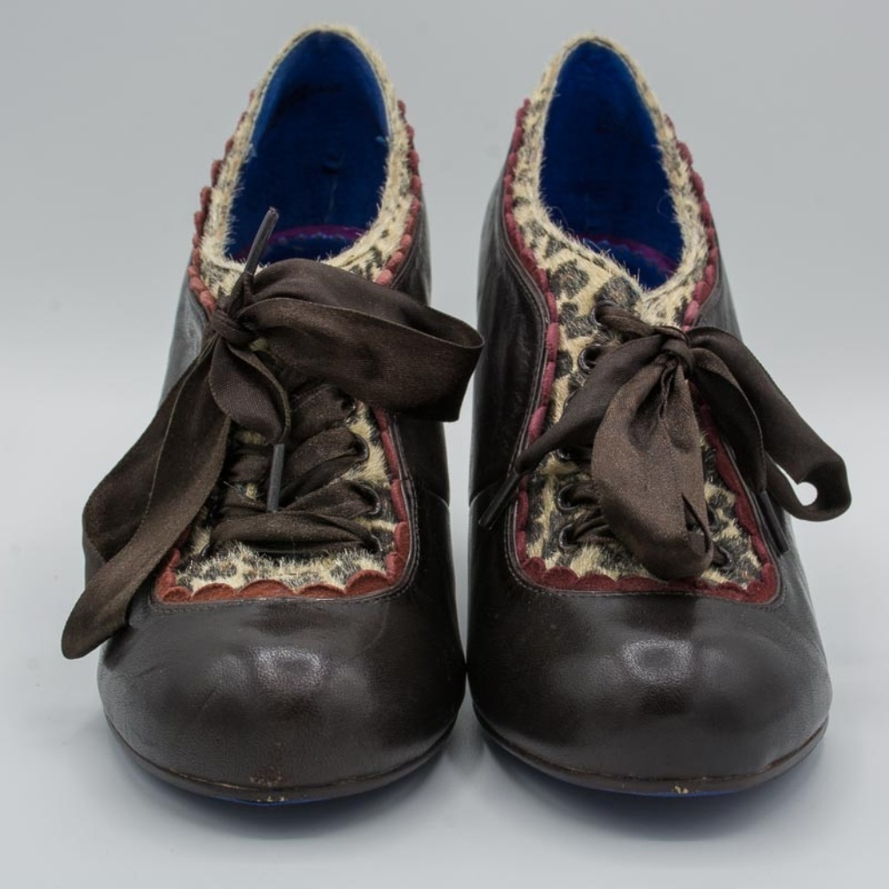 Poetic License Backlash Brown Leather Booties